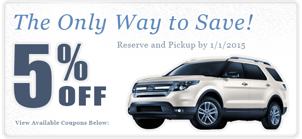 E-Z Rent-A-Car Coupons & Specials - Discount Car Rentals